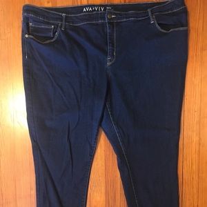 Plus size stretch skinny jean